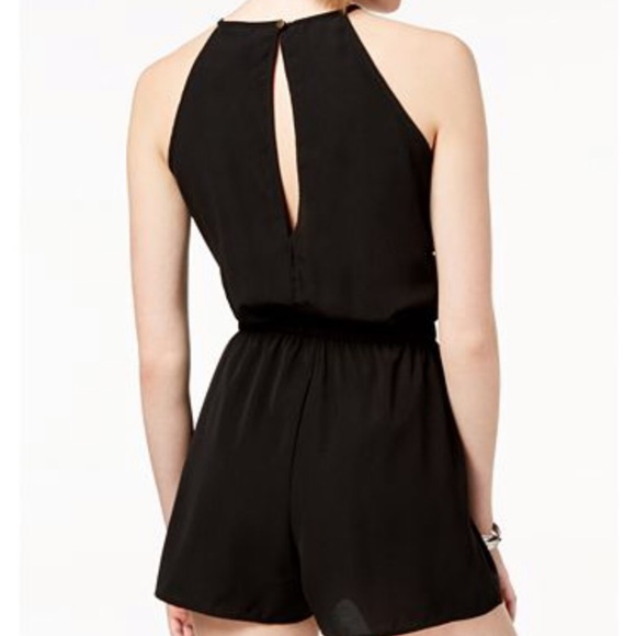 BeBop Junior’s Tie-front Romper - Picture 2 of 2